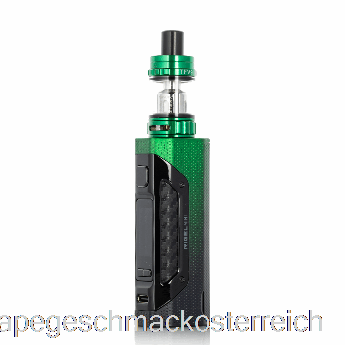 Smok Rigel Mini 80w Starter Kit Schwarz Grün Vape Geschmack